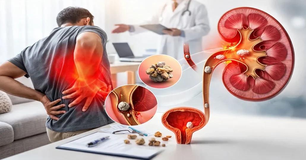علائم سنگ کلیه، درمان و دفع